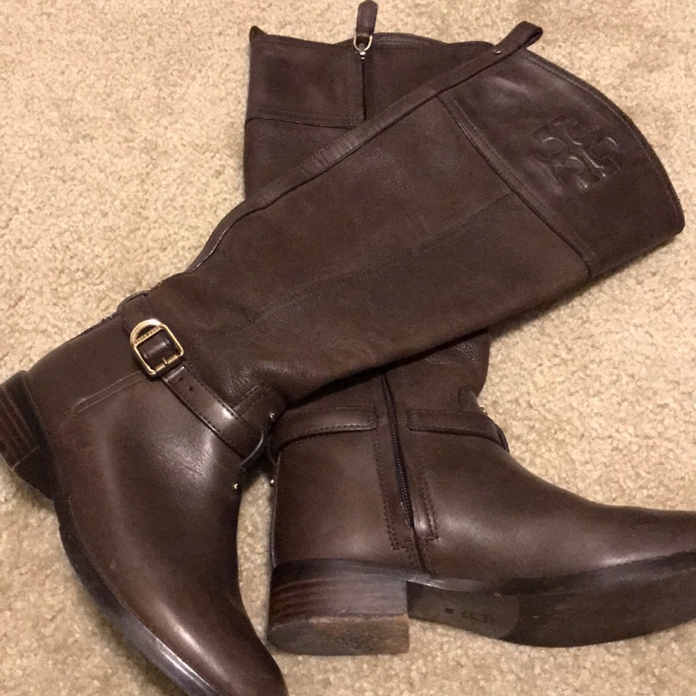 Tory Burch Leather Boots